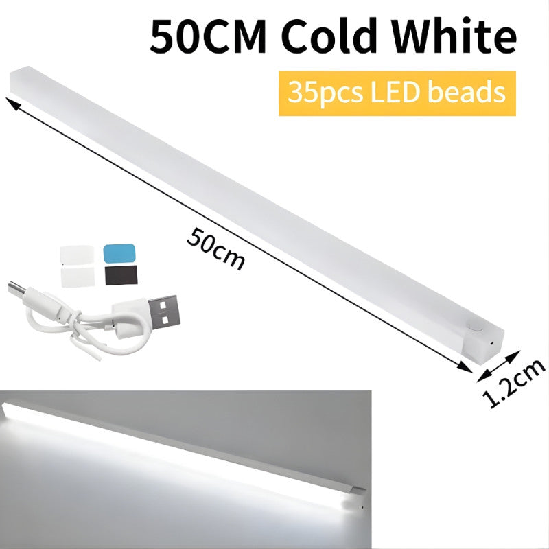 Clopal Wireless LED Motion Sensor Light for Kitchen Cabinet Bedroom Wardrobe, Closet -Warm Color