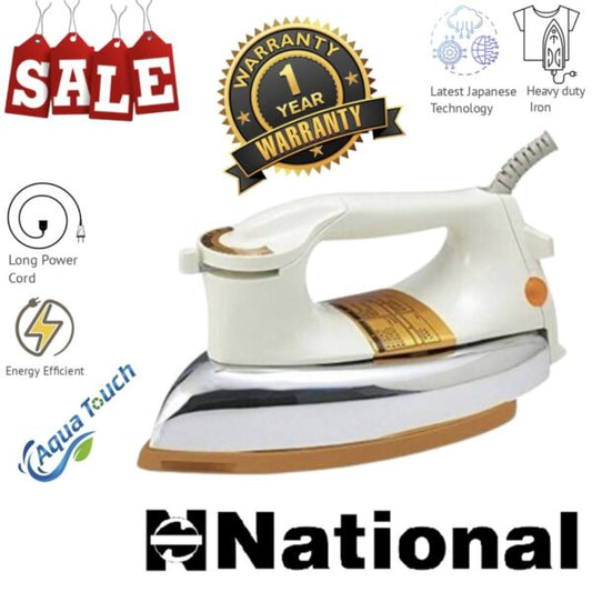 National Iron 1000 Watts: Powerful Performance for Efficient Ironing